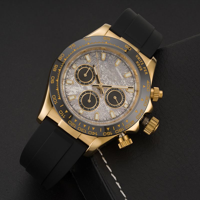 Luxury Men Watch 2813 Automatic/quartz Movement Watches Full Stainless Steel Sports Chronograph Mens Watches luminous montre de luxe Wristwatches gifts - 9 of 9