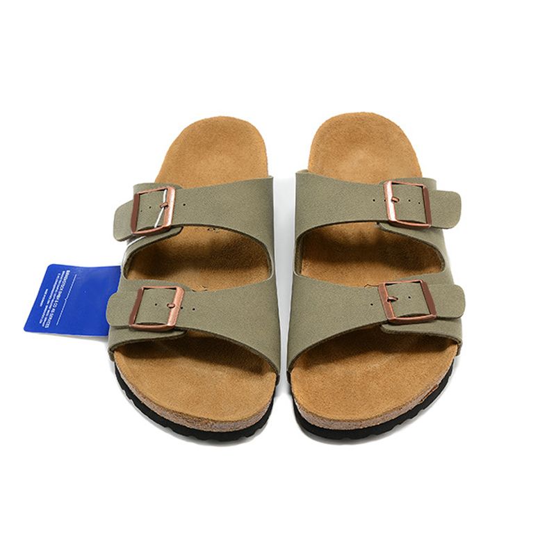 Clog Slippers Designer Clogs Sandals Summer Womens Mens Cork Slides Suede Leather Pantoufle Flip Flops Casual Scuffs Beach Shoes Size 35-46 - 3 of 9