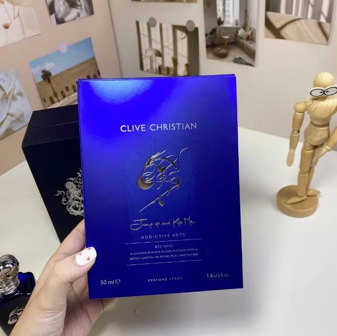 50ml Clive Christian Matsukita Jump Up And Kiss Me Ecstatic Women Men Perfume Fragrance NO1 1872 Eau De Parfum Long Lasting Edp Perfumes Cologne Crab Apple Bloosom - 2 of 8