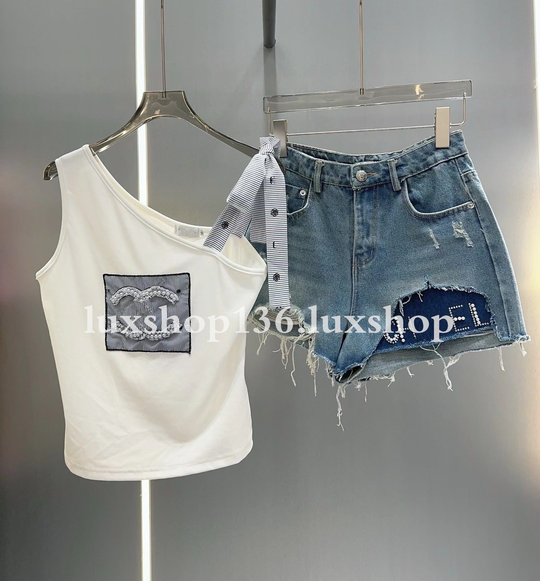 New Fashion Clothing Cotton Tank Top Fashion designer Knitted Vest for Women - 5 of 8