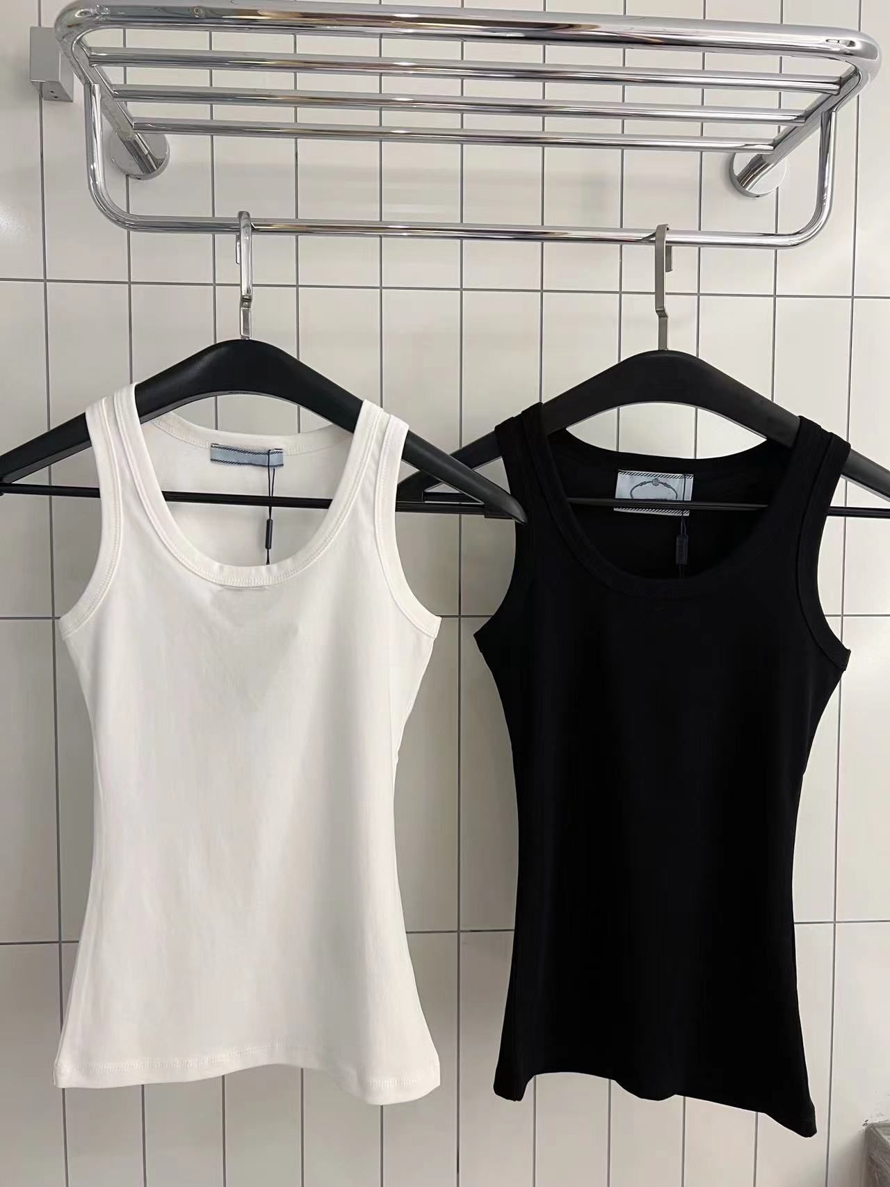 Brand Fashion Women's Tank Top Camis Embroidery Print Slim Vest Daily Casual Clothing - 2 of 8