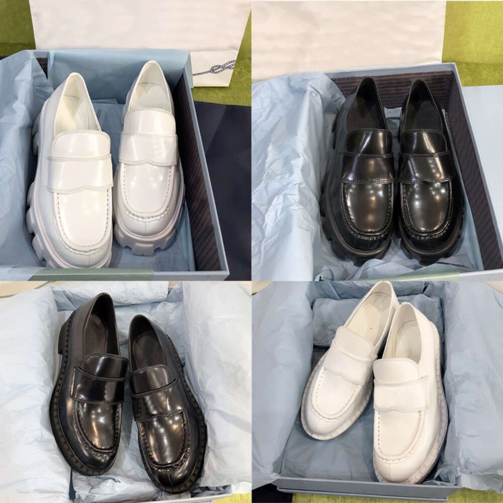 loafers designer men monolith loafer brushed leather loafers women leather shoes High quality 517 - 1 of 8