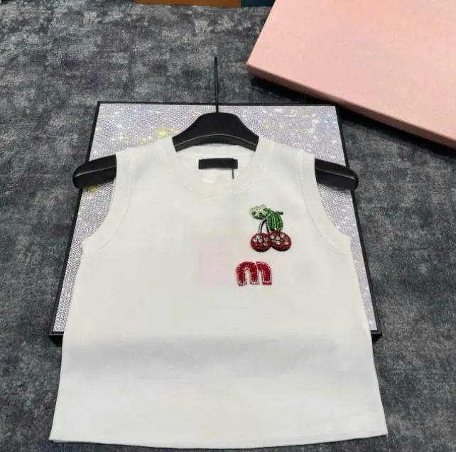 Brand Fashion Women's Tank Top Camis Embroidery Print Slim Vest Daily Casual Clothing - 1 of 8