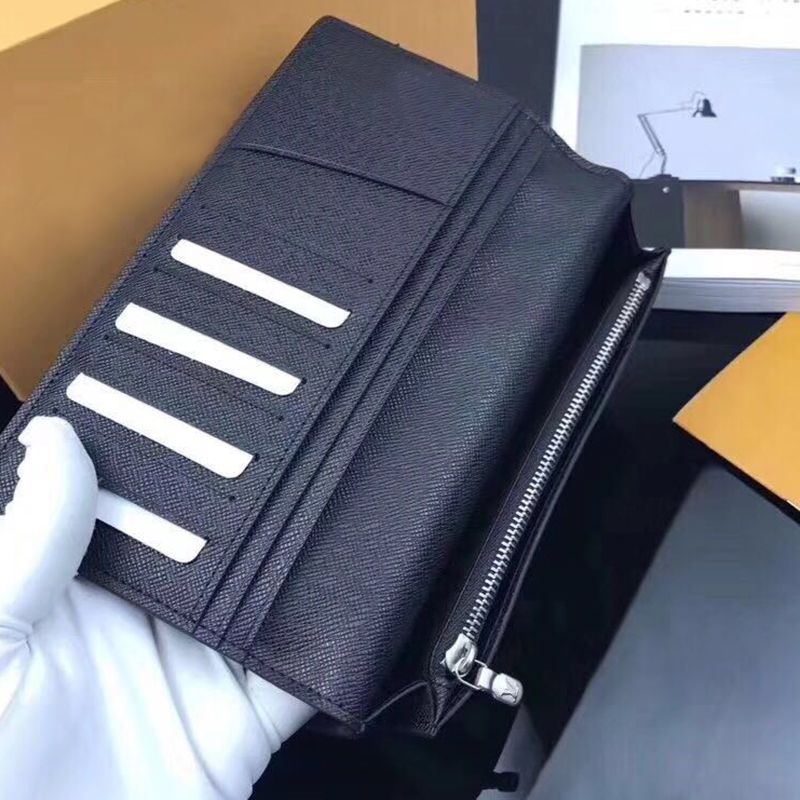 Designer men wallet Purses man card holder pocket organizer long wallets standard wallet for men dicky0750 long purse money bag pouch damier coin pocket note dicky - 7 of 8
