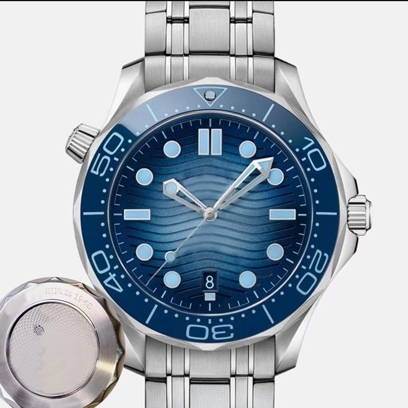 watch mechanical mens watch sapphire glass with day stainless steel waterproof ladies gold watches couples business advanced with box - 6 of 7