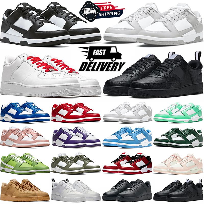 shoes classic 1 designer sneakers utility white black wheat spruce aura pastel womens mens trainers men women outdoor sneaker cheaper - 1 of 8