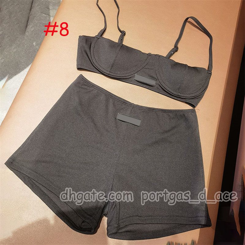 Designer Striped Triangle Bikinis Swimwear Brand Women Sexy Halter Cup Up Beach Swimsuit Luxury Summer Pool Party Tankinis Bathing Suit - 3 of 8
