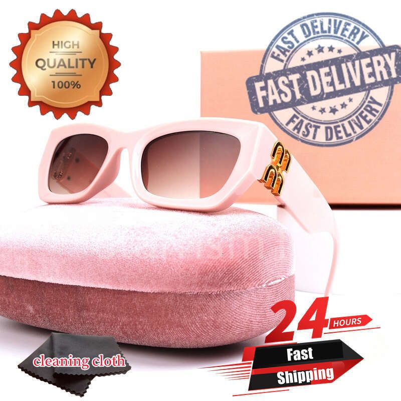 luxury designer sunglasses cat eye oval mirror rimless optical glasses uv400 protection anti glare acetate metal frame vintage sun glasses with box - 8 of 9