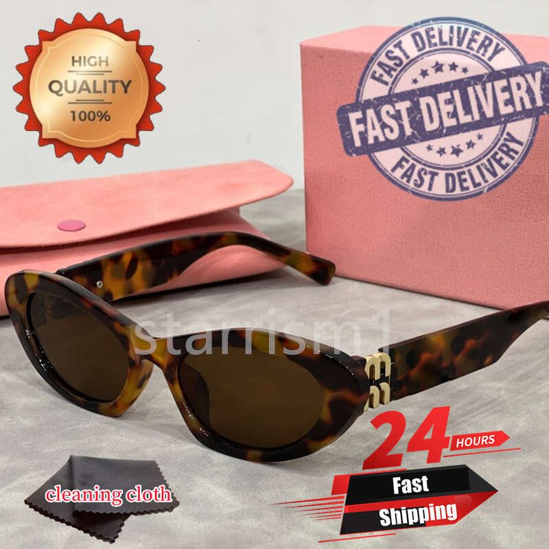 luxury designer sunglasses cat eye oval mirror rimless optical glasses uv400 protection anti glare acetate metal frame vintage sun glasses with box - 6 of 9