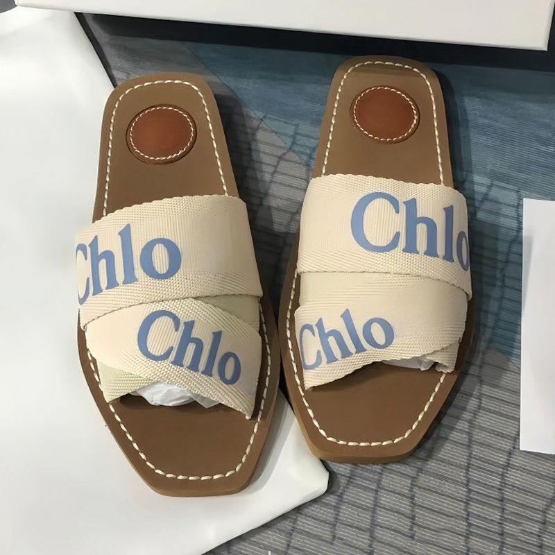 Free Shipping Designer chloshoes chlosaddle choe sandals slides clogs heels slippers woody claquette sliders sandles shoes for mens d h gate womens sandale - 9 of 9