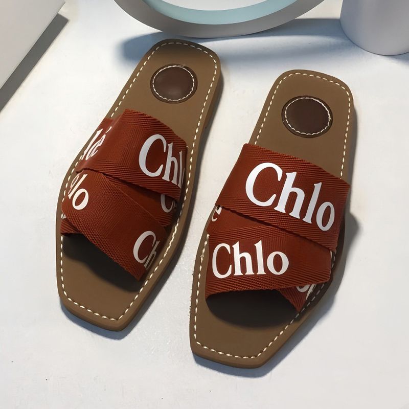 Free Shipping Designer chloshoes chlosaddle choe sandals slides clogs heels slippers woody claquette sliders sandles shoes for mens d h gate womens sandale - 7 of 9