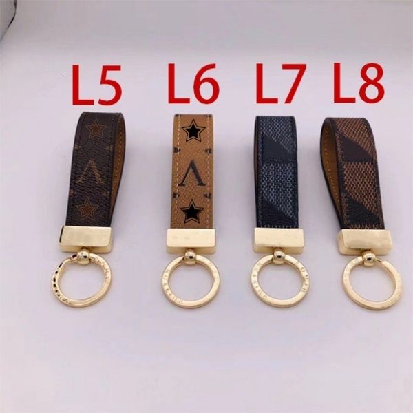 Designer Keychain Two items cheaper Fashion Men Women purse Keychain luxury High Quality Leather Bag Lanyard Gold Plated Key chain Car bag charm with box TOP001 - 9 of 9