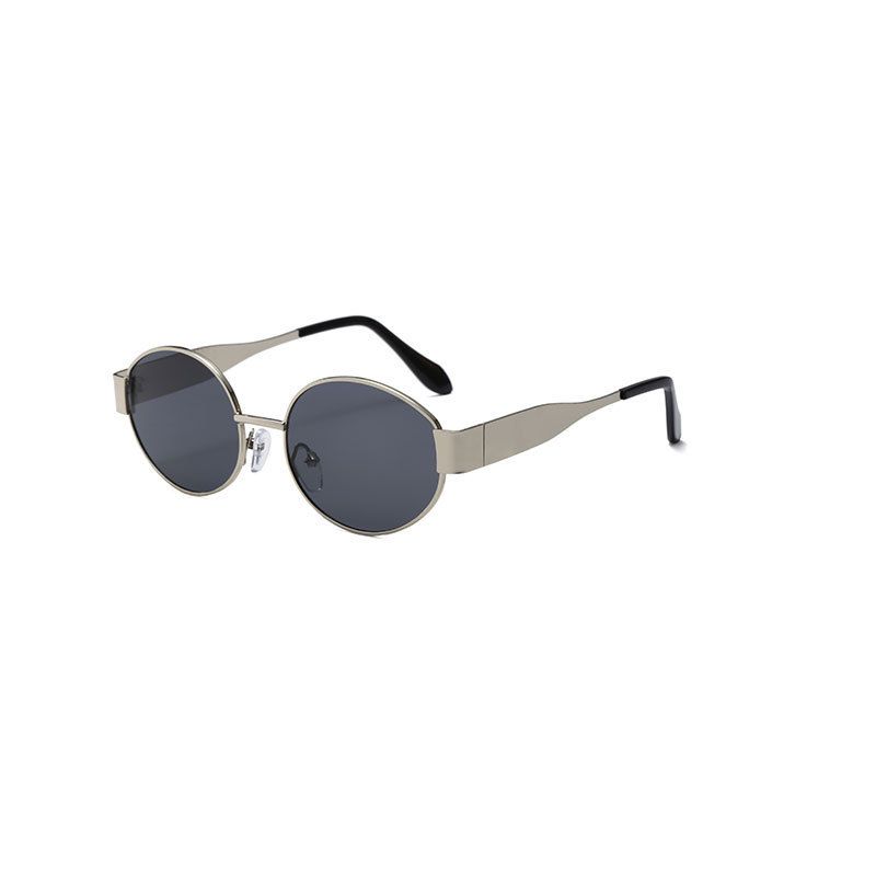 Fashion Luxury designer sunglasses for womens men glasses same Sunglasses as Polarize beach street photo small sunnies metal full frame with brown box sonnenbrille - 9 of 9