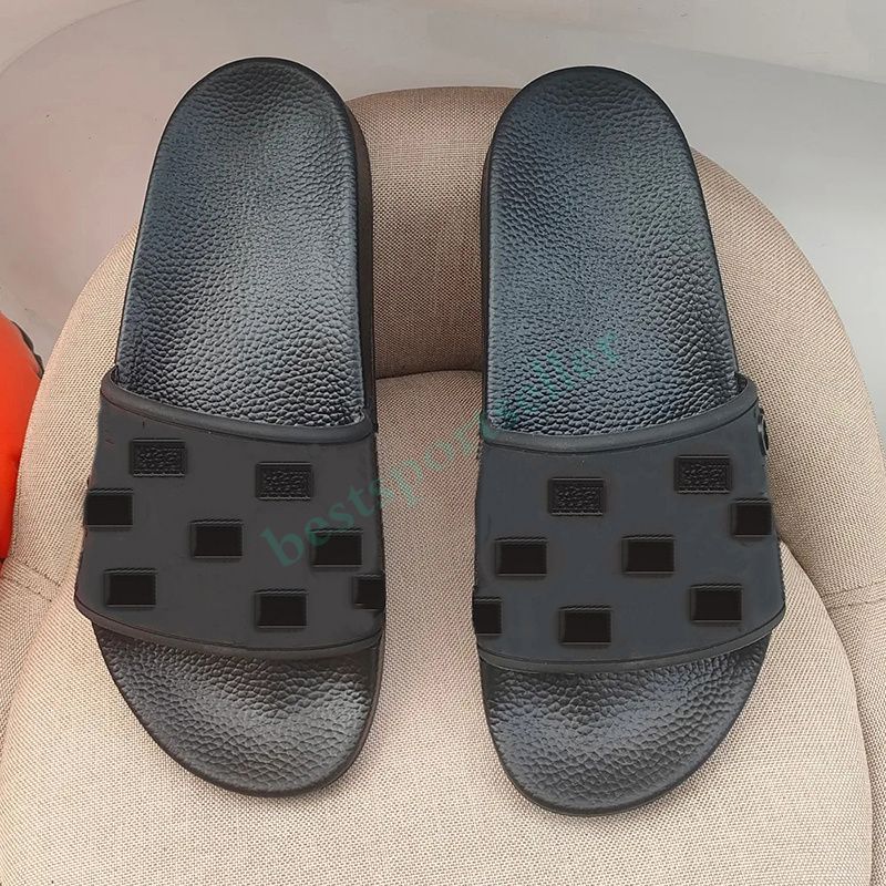 Designer Sandals ltaly Slippers New Rubber Slides Sandals Floral Brocade Women Men Slipper Flat Flip Flops Womens Fashion Striped Beach Sandal Ladies Slides US 5-11.5 - 8 of 8