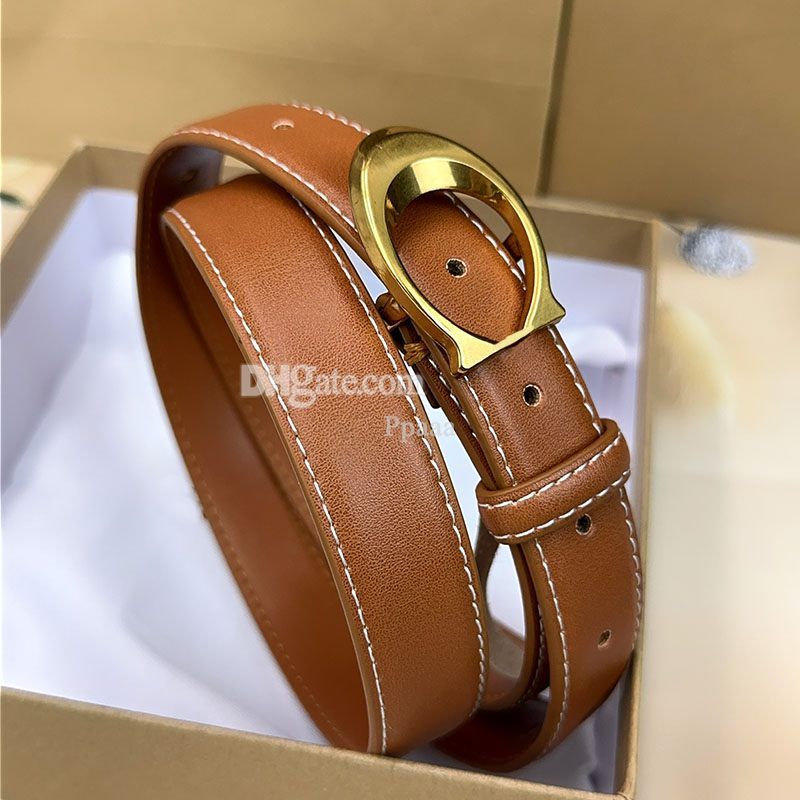 luxury belt Fashion designer belt brand belts gold silver buckle cintura belts for women designer cinture width 2.5cm with box gift high quality 2025 - 5 of 5