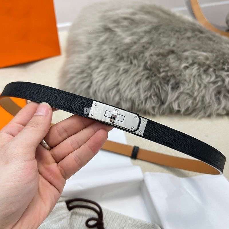 Top Designer belt man Luxury brand Belt classic belts womens belt black belt standard length gold letters Width 2.0cm fine leather H belt with box - 3 of 8
