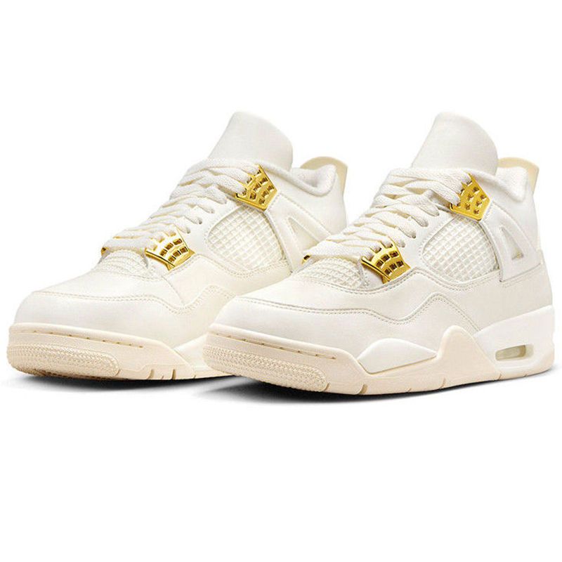 designer Men Women 4s Basketball shoes Sneaks Panda Military Black Cat White Oreo Red Thund Cool Grey Pine Green Metallic Gold Outdoor Sports Trains - 4 of 8