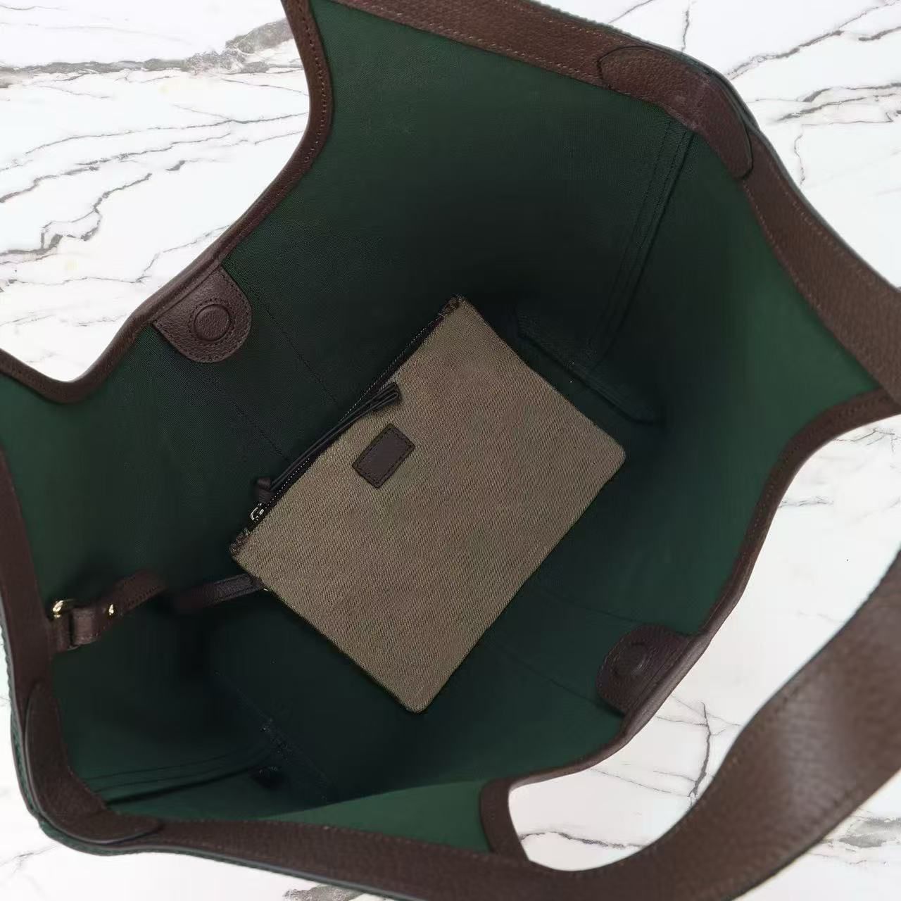 Designer Tote handbag Shopping Bags with purse classic Women Leather Shoulder Bag Fashion tote leather Lady Womans purse Handbags totes Purse Messenger bag PRPU - 4 of 8