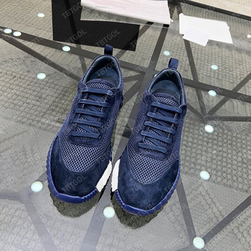 Designer Bouncing Sneakers Luxury Leather Mens Shoes Suede Trainers Fashion Jet Sneaker Breathable Outdoor Sports Casual Shoes 959 - 5 of 8