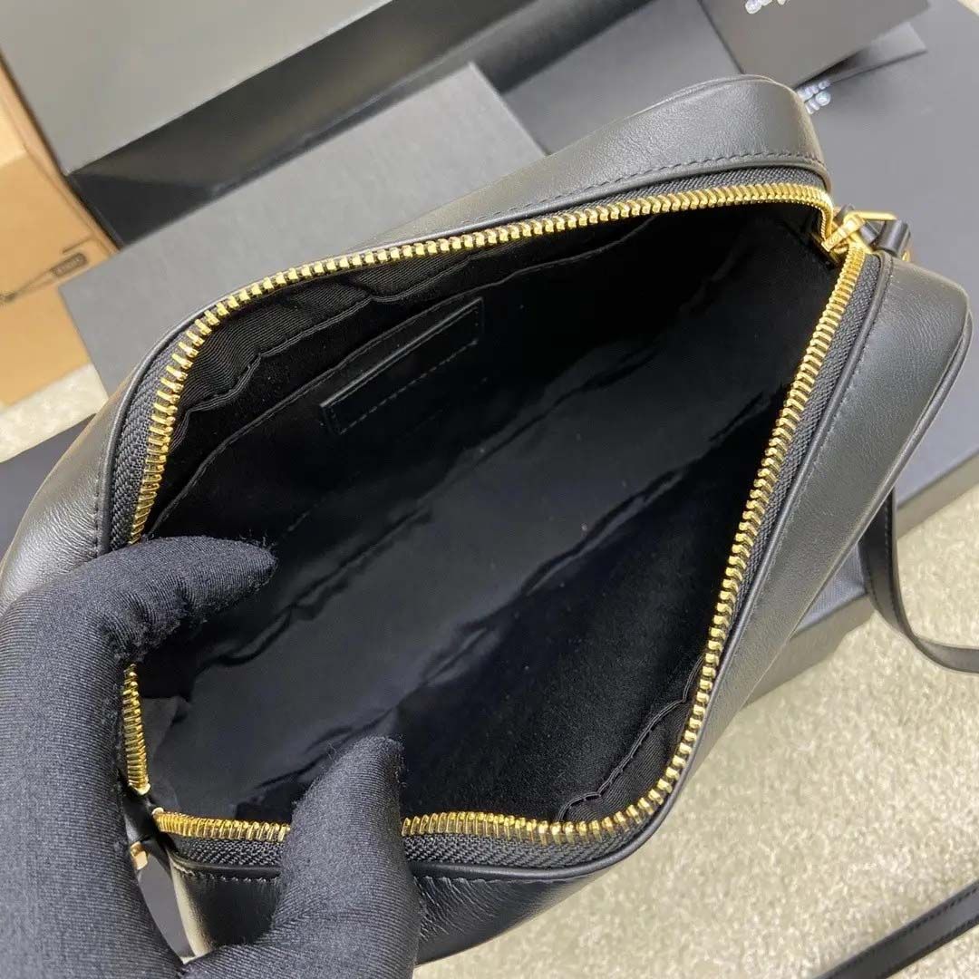 designer bag luxury bag shoulder bag wallet yslcross body bag womens camera bag high quality leather mini shoulder bag fashion envelope bag underarm bag - 9 of 9