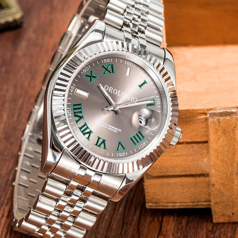 montre de luxe Mens Watches 41mm Automatic Movement full Stainless Watches 2813 Mechanical watches Luminous