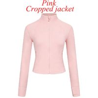 1 pc Pink cropped jacket