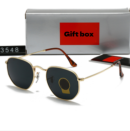 Luxury designer sunglasses rb sunglasses Hexagonal metal sunglasses Top quality gafas 3548 3447 luxury UV400 Eyewear Classiceyeglasses for men and women 51mm - kalmora