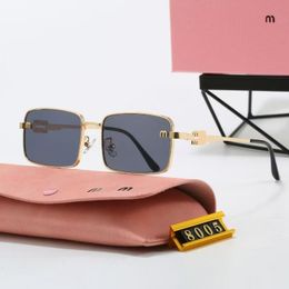 MU Designer sunglasses for women men Oval Metal Fashion Outdoor Eternal Classic Style Eyewear Multi-style full-frame spectacles - kalmora