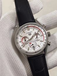 TAG Heuer CARRERA Chronosprint X Porsche Special Edition Men's Watch Stainless Steel Case Silver Case New Black Case - kalmora