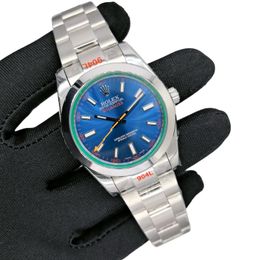 U1 Rolex Milgauss 116400 40MM Automatic Stainless Steel Watch Bezel Men's Watch Sapphire Glass Case New - kalmora