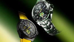 TAG Heuer Formula 1 Chronograph x Senna Stainless Steel Men's Watch Stainless Steel Case Silver Case New - kalmora