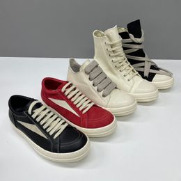 Large Size EU48 Free Shipping Designer Casual Shoes Designer Boots Men Women High Top Sneaker Canvas Casual Shoes Leather Suede Thick Rope Walking Shoes 1124 - kalmora