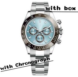 Luxury Men Watch 2813 Automatic/quartz Movement Watches Full Stainless Steel Sports Chronograph Mens Watches luminous montre de luxe Wristwatches gifts - kalmora