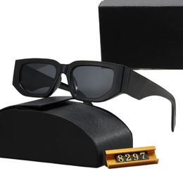 8297 XY Top luxury Sunglasses Polarizing lens designer womens Mens Goggle senior Eyewear For Women eyeglasses frame Vintage Metal Sun Glasses With Box leopard - kalmora