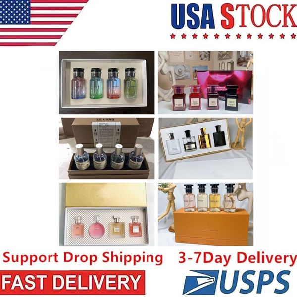 Desiner 4*30ml Perfume Set Fragrance 20 kinds 30ml 4pcs Kits Imagination Pacific Chill Parfum spray Long lasting Man Women gift box Cologne US Stock 3-7 Days Delivery - Health & Beauty - kalmora