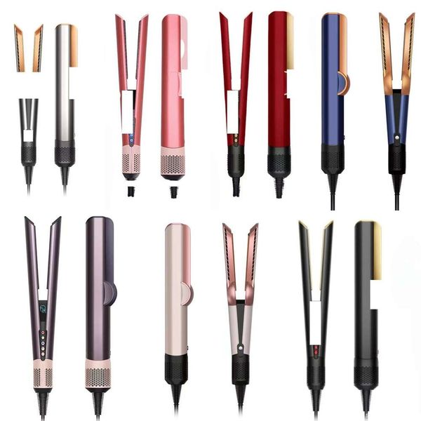 Hair straightening iron hair straightener hair dryer flat iron straight clip straighten hair thermal straightener all-in-1 styling tool salon fashion home trave - Hair Products - kalmora