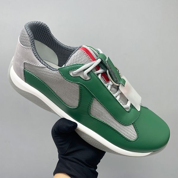 Genuine Leather Mens Cup Sneakers EU47 Designer Shoes Luxury Casual Sneaker Mans Sport Shoes Outdoor Trainers Running Shoes 447 - Shoes & Accessories - kalmora
