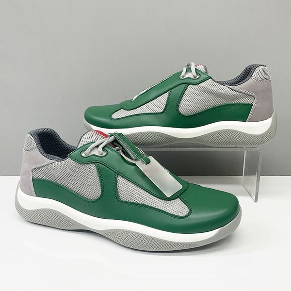 Top Designer Sneakers Mens Cup Shoes Leather Trainers Breathable Mesh Sport Shoes Outdoor Fashion Running Shoes 447 - Fashion Collection - kalmora