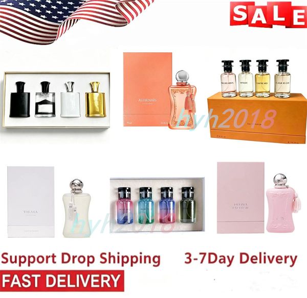 Perfume set Series 3pcs 4pcs 6pcs perfume multiple sets gift box lasting fragrance men women Cologne Perfume Gift Set - Health & Beauty - kalmora