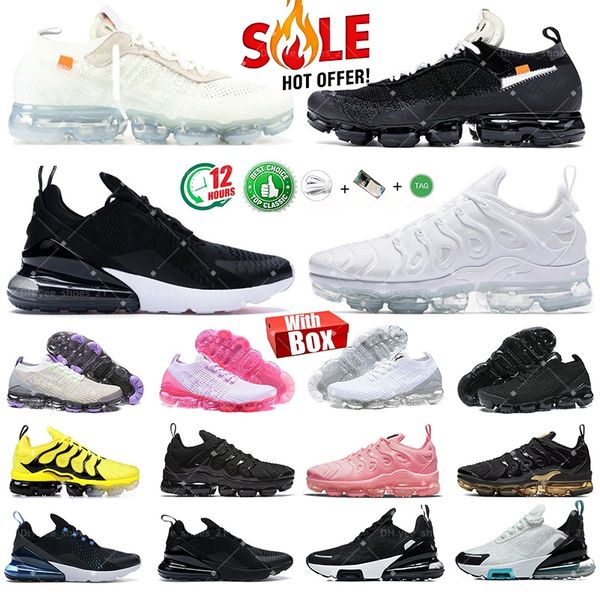 With Box Tn Plus Running Shoes 270 Mens Women Sneakers Triple White Black Cherrys Re Knicks University Blue Game Royal Obsidian Walking Sports Trainers Size 36-47 - Shoes & Accessories - kalmora