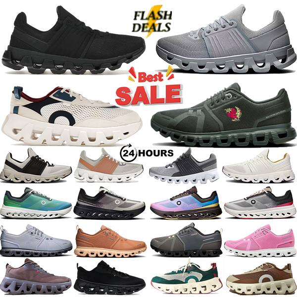 With Box Running Cloudes Designer shoes ons men swift3 Amp Women x4 5sport sneaker White All Black Alloy Glacier Cobalt Sky surfer Jogging Runners outdoor trainers - Shoes & Accessories - kalmora