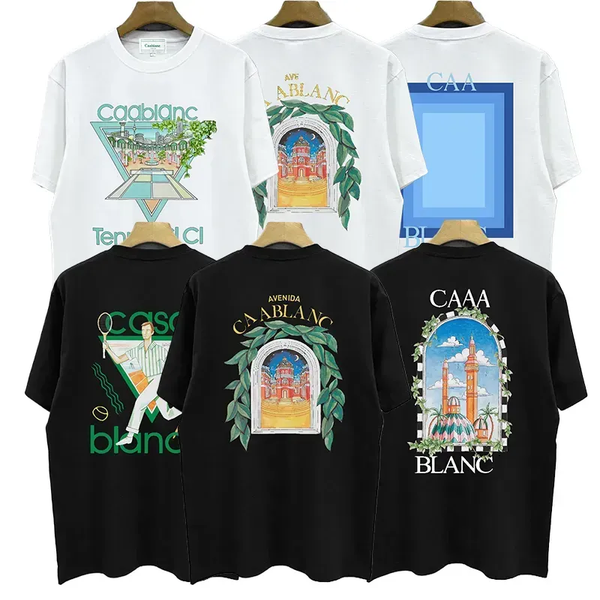 designer t shirt men tshirt designer shirt summer round neck sweat absorbing short sleeves cotton high quality size s-3xl - Apparel - kalmora