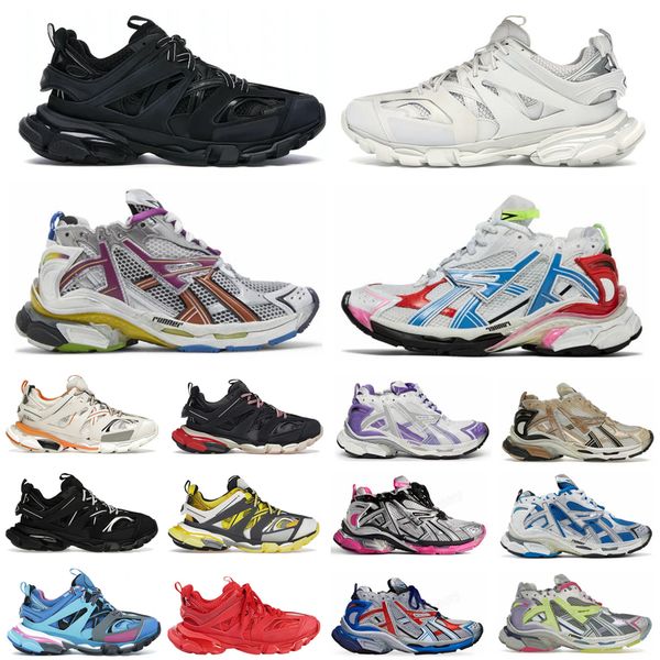 Desinger Casual Shoes Runner 7 7.0 Track Led Sneaker Tracks 3 3.0 Platform Sneakers Luxury Paris Gomma Leather Trainer Extraordinary Runners Mens Trainers 35-46 - Shoes & Accessories - kalmora
