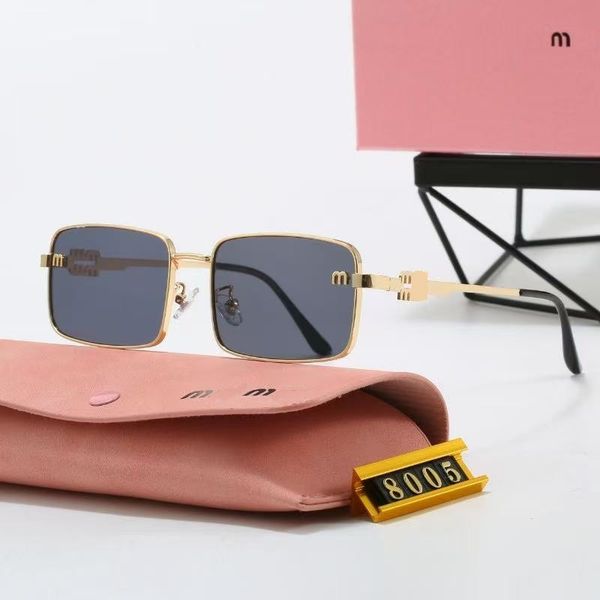 MU Designer sunglasses for women men Oval Metal Fashion Outdoor Eternal Classic Style Eyewear Multi-style full-frame spectacles - Bags, Shoes & Accs - kalmora
