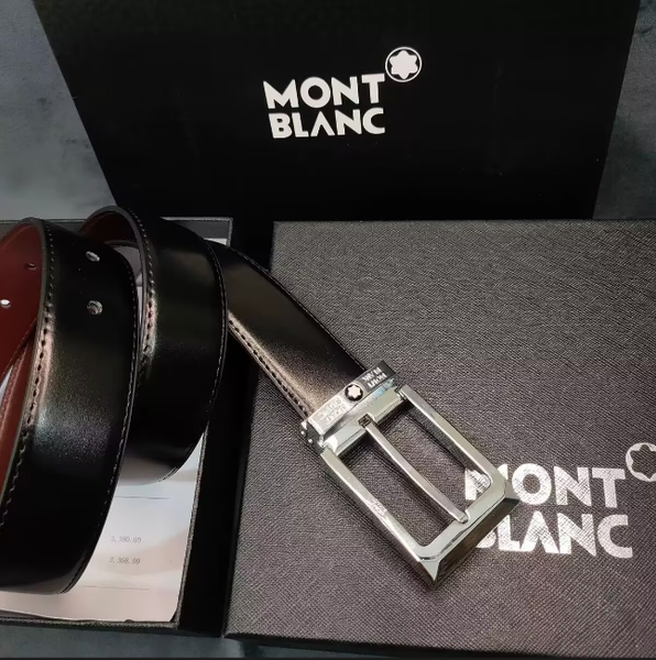 Men Business Belt casual 2026 Upscale Black Fashion needle buckle Belts MB Designer Belt With white star logo Montblancs genuine leather belt for elegant charm Man - Bags, Shoes & Accs - kalmora