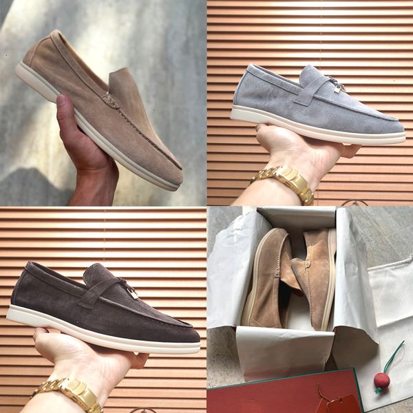 Free Shipping Men Dress Shoes Loafers Designer Sneakers High Quality Driving Shoes Slip On Suede Flat Shoes Women Loafers Daily Casual Shoes 739 - Shoes & Accessories - kalmora