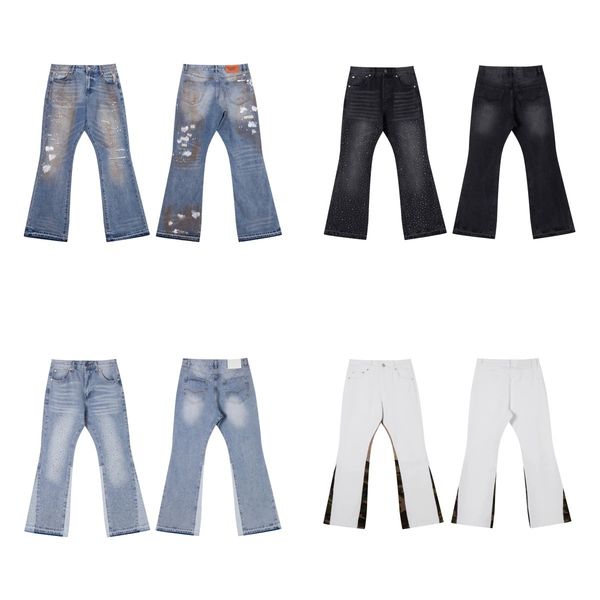 Designer baggy jeans clothes pants clothes men washed jean men pants top jeans high quality jeans for mens - Apparel - kalmora