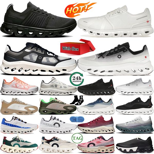 With Box oncloudds mens shoes cloutilt sneakers Cloudmonster Cloudsurfer shoes Cloudswift 4 trainers womens ons cloudes running shoes Remix Black Ivory EUR 36-46 - Shoes & Accessories - kalmora