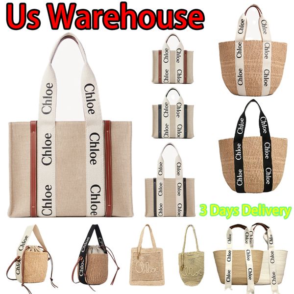 Tote Bag Designer Bag Beach Bag Large Capacity Bag Summer Woven Fabric Bag Linen Canvas Shoulder Bag Luxury Women's Handbag Beige Woody Printed Bag Handwoven Straw Bag - Bags, Luggage & Accessories - kalmora