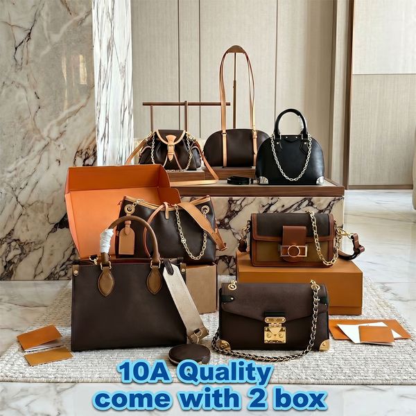 Vintage Designer Bags For Women Luxury Crossbody Handbags Totes Classic Metal Corner Shoulder Purses Retro Box Bag Fashion Messenger Bag With Box Womans Purse PRPU - Bags, Luggage & Accessories - kalmora